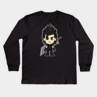 Chibi Zack Fair Kids Long Sleeve T-Shirt